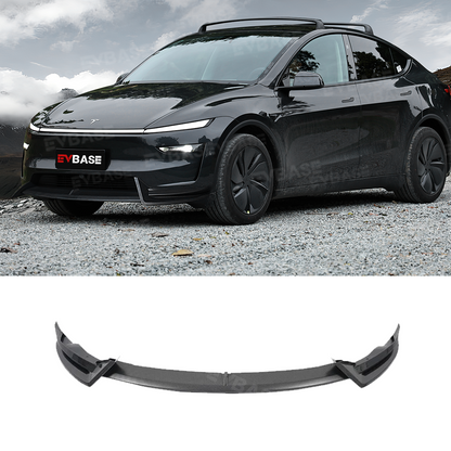 Tesla Front Lip For Model Y Juniper V Style Front Splitter ASB Front Apron Body Kit