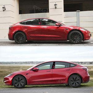 Tesla Model Y/3/3 Highland B Pillar Cover Protection Trim Center Window Pillar Post Wrap Stickers