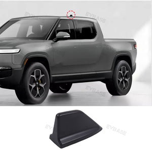 Rivian R1T/R1S Shark Fin Antenna Cover ABS Roof Aerial Accessories