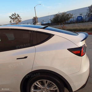 Tesla Model Y Roof Spoiler Tail Wing ABS Rear Trunk Lip Window Top Wing