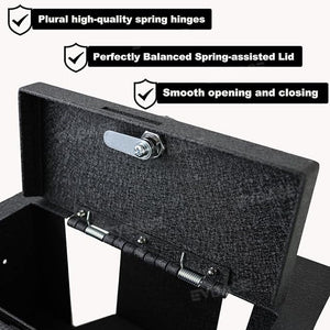 Rivian R1T R1S Safe Lockbox Armrest Organizer Storage Box Center Console Safe Vault Anti-Theft Gun Safe Box