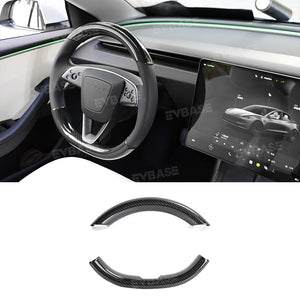 Tesla Model 3 Highland Real Carbon Fiber Upgrade Kit Full Interior Protection Cover Trim Overlay