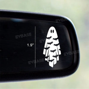 Halloween Rearview Mirror Decal Vinyl Stickers Car Accessories