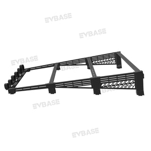 Tesla Cybertruck Rooftop Platform  Rack Exterior Accessories With Spotlight Headlight Lighting Bar EVBASE