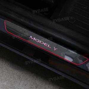 Tesla Model Y 3 Full Interior Carbon Fiber Upgrade Kit Real Molded Carbon Fiber Cover Wrap Trim Overlay Protection