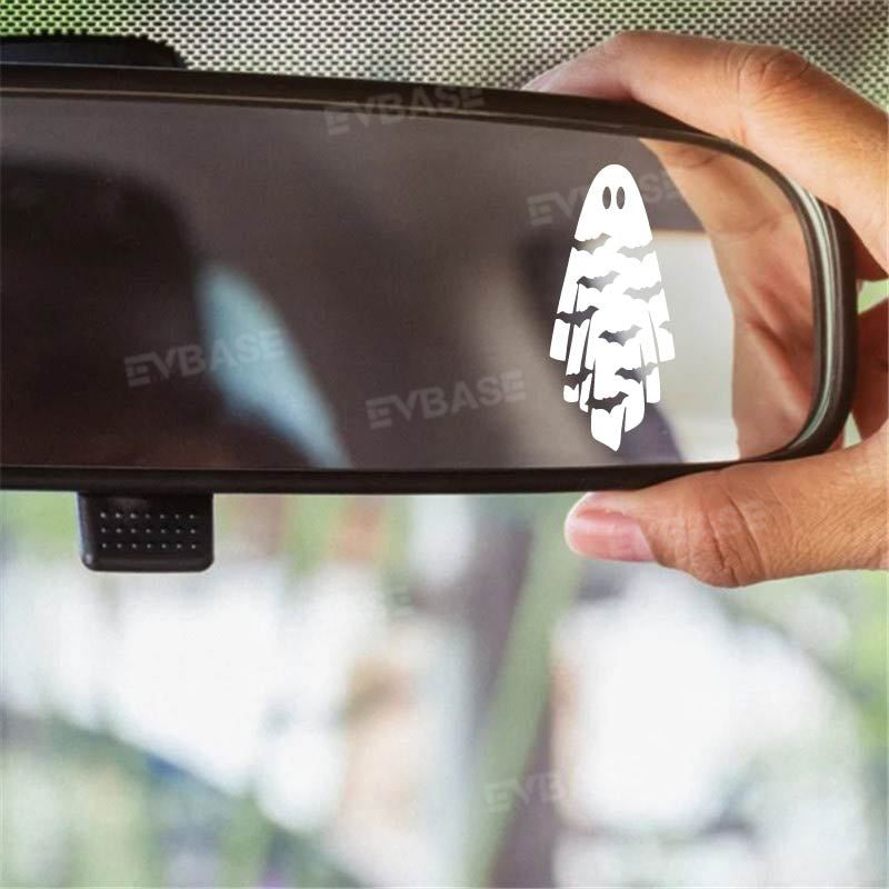 Halloween Rearview Mirror Decal Vinyl Stickers Car Accessories