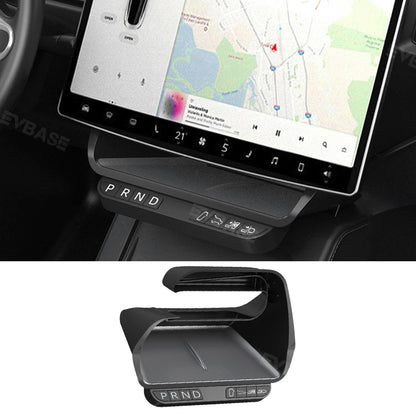 EVBASE Tesla Model 3 Highland Intelligent Shortcut Buttons Smart Physical Buttons With Storage Box Organizer Tray Under Screen