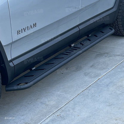 2025 Rivian R1T/R1S Running Boards Side Steps Nerf Bars Rivian Exterior Accessories EVBASE