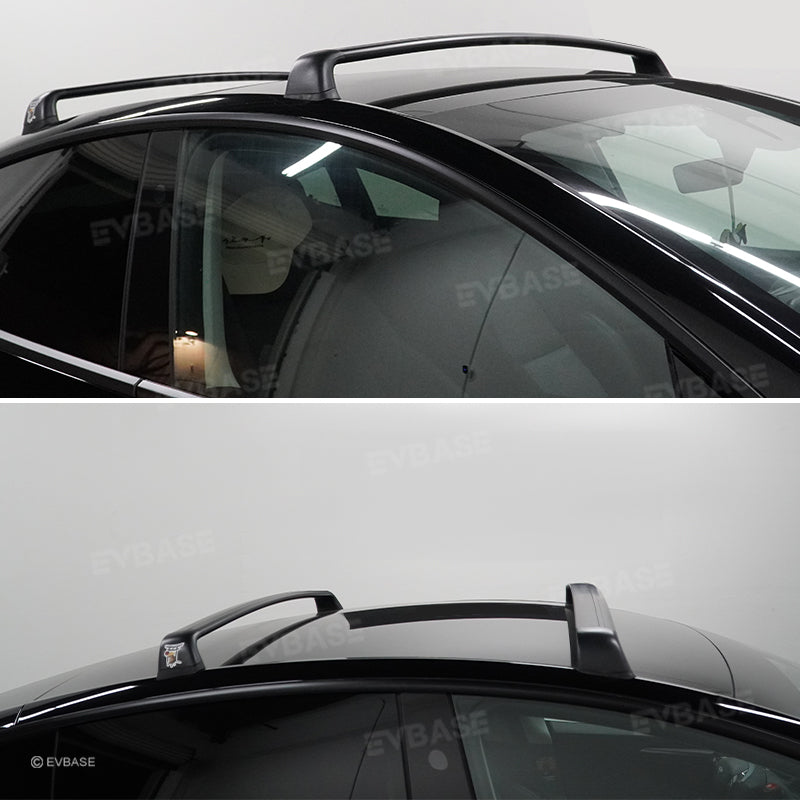 Tesla Model 3 Y Crossbar Roof Rack Lockable Cargo Carrier 2PCS