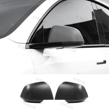 Tesla Model Y Rearview Mirror Covers Full Cover ABS Side Mirror Caps Full Coverage Trim