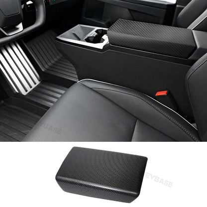 Tesla Cybertruck Rear Screen Frame Cover Real Carbon Fiber Rear Air Vent Protective Cover