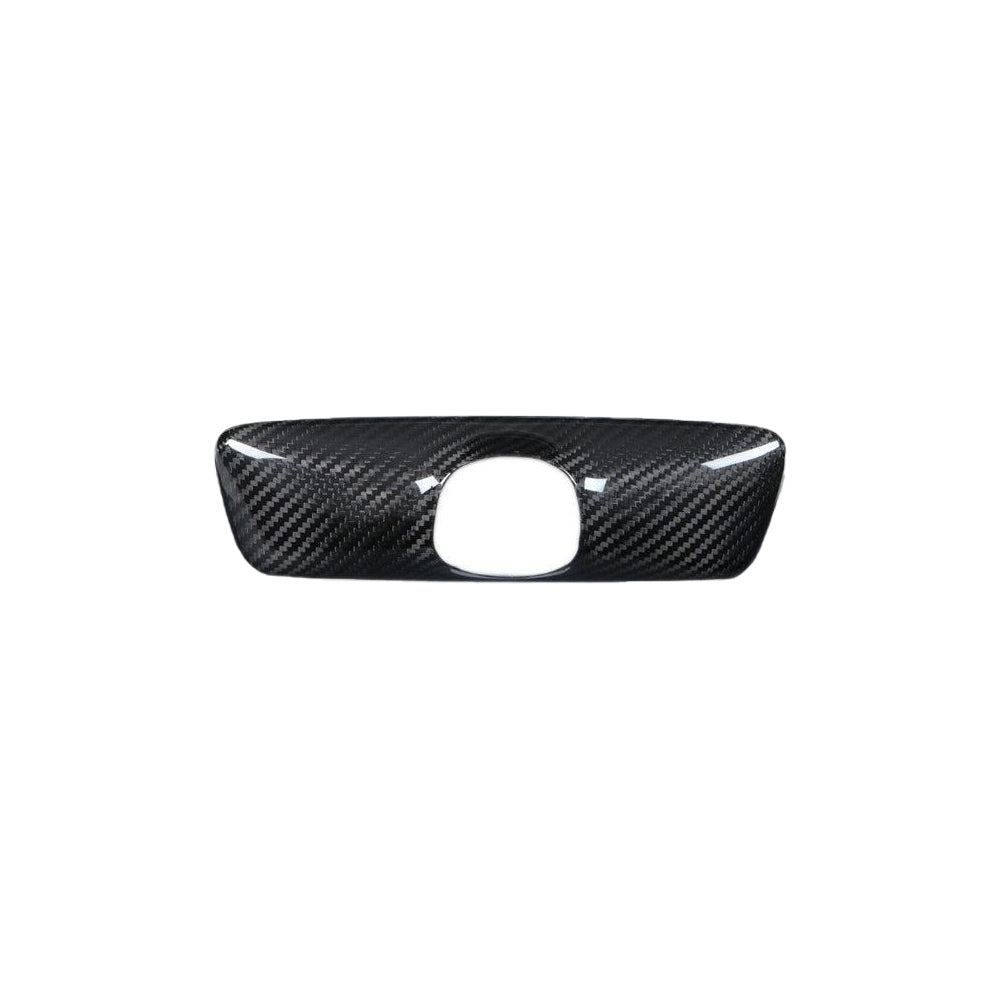 Tesla Interior Rearview Mirror Cover Model 3 Y Real Carbon Fiber Rearview Mirror Backside Overlay