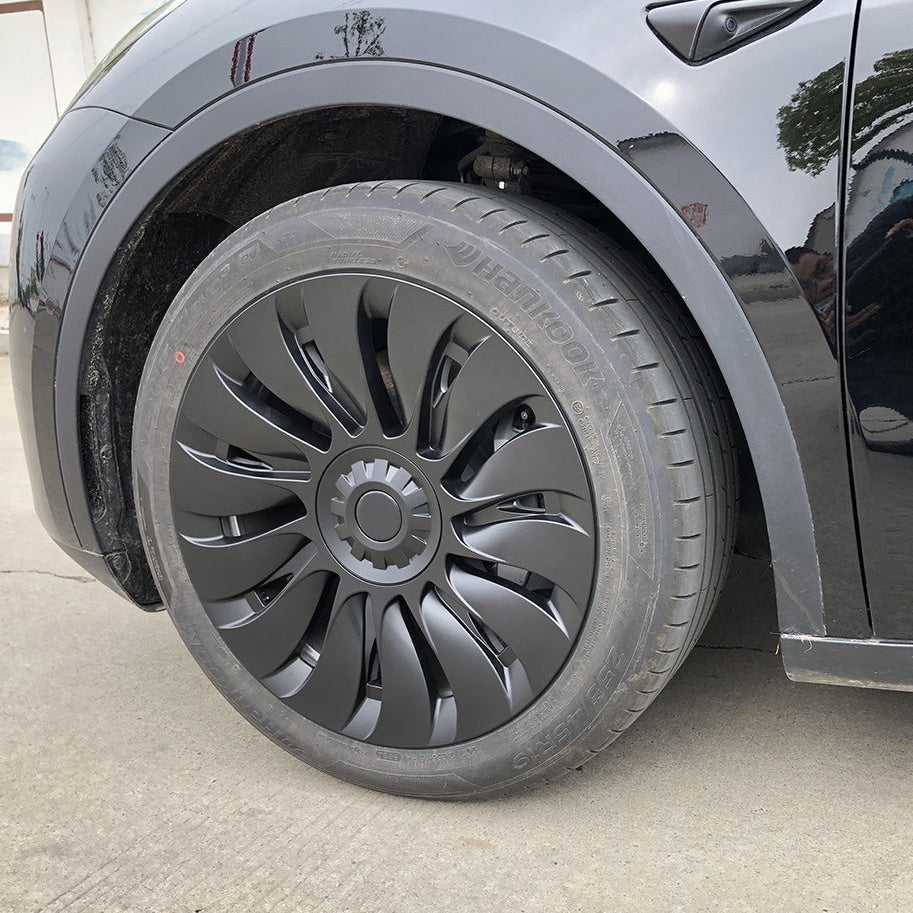 2023 Nuevo modelo Y Überturbine cubiertas de rueda para 19inch Model Y Gemini Wheel Matte 4PCS