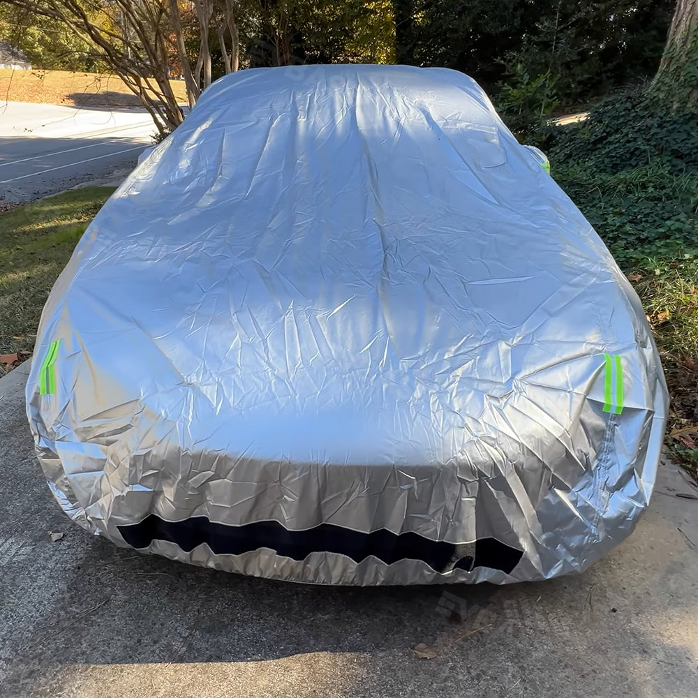 Tesla Model 3 X Y Full Car Cover Waterproof All Weather Protection Snow Proof Windproof Outdoor Car Covers