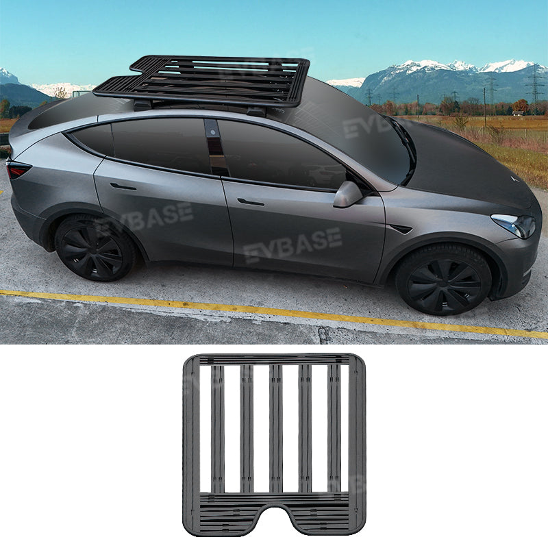 Tesla Model Y Flat Roof Rack Cargo Carrier Rooftop Platform Roof Rack System