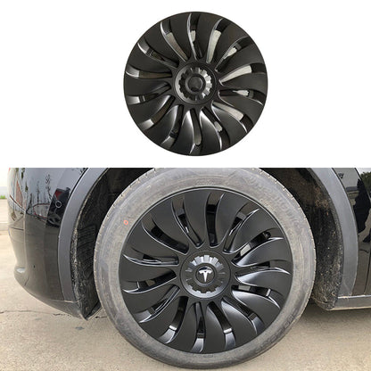 2023 Nuevo modelo Y Überturbine cubiertas de rueda para 19inch Model Y Gemini Wheel Matte 4PCS