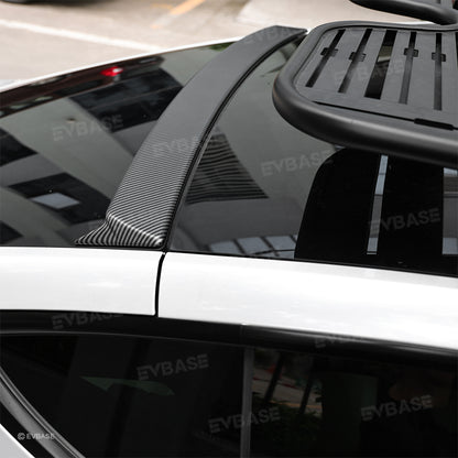 Tesla Model Y Roof Spoiler Tail Wing ABS Rear Trunk Lip Window Top Wing