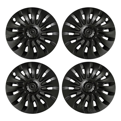 Tesla Model 3 Highland Wheel Covers 18 Inch Überturbine Wheels Aero Symmetry Hubcaps Replacement