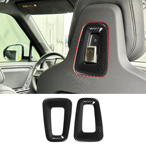Rivian R1T R1S Seatback Hook Trim Protective Cover Decorative Panel ABS Seat Hook Frame 2PCS