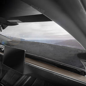 Tesla Model X Dashboard Mat Cover Light Shielding Non-Slip Dash Pad Instrument Panel Mat Shading Pad
