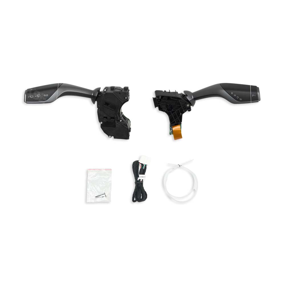 EVBASE Tesla Model S X Gear Shift Switch Stalk Control Turn Signal Lever Upgrade Kit