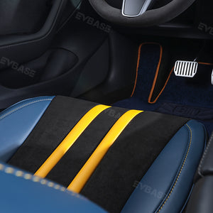 Tesla Model 3 Y Seat Covers All-Inclusive Seat Protector Full Set Black & Blue & Yellow