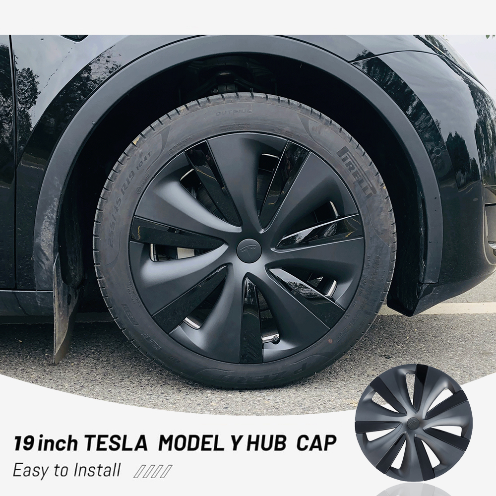 50%OFF - Tesla Model Y Tempest Wheel Cover 19 inch Sport Model S Version Wheel Cap 4PCS Matte