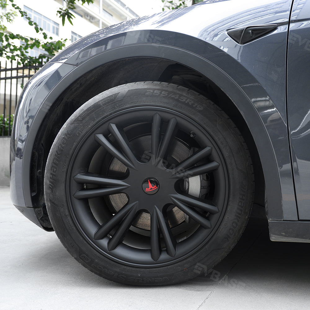 Model Y Gemini Wheel Covers 19inch Tesla Wheel Covers Model Y 4pcs EVBASE