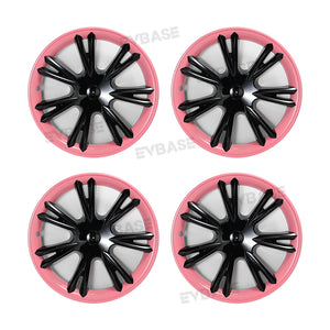 Tesla Model Y Bicolor Wheel Covers 19 Inch ABS Rim Protector Covers Sport Wheel Caps 4PCS