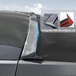 Tesla Model Y Roof Spoiler Tail Wing ABS Rear Trunk Lip Window Top Wing