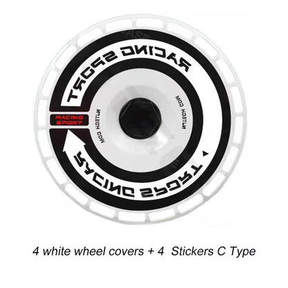 DIY Tesla Model 3/Y Custom Graphic Aerodisc Wheel Covers 4PCS 18/19/20Inch Full Coverage