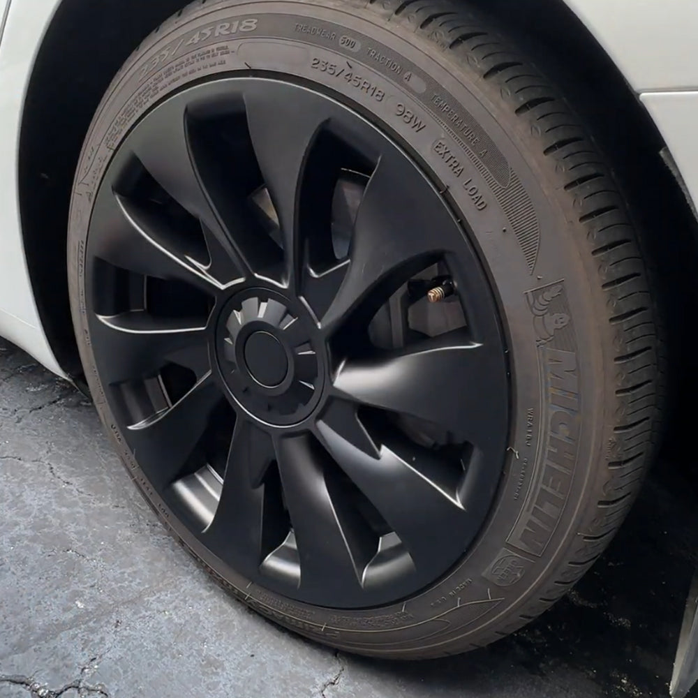 2023 Nuevo modelo Y Überturbine cubiertas de rueda para 19inch Model Y Gemini Wheel Matte 4PCS