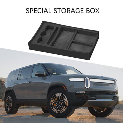 Rivian R1T R1S Lower Center Console Storage Box Interior Accessories