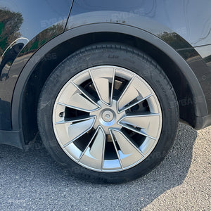 New Tesla Model Y 19" Gemini Wheel Covers Hubcaps Inspired By Model 3 Performance Wheel Caps Rim Protector 4PCS