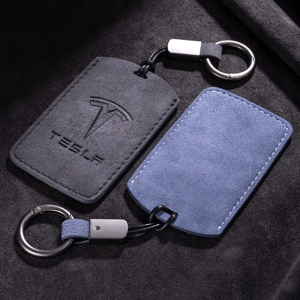 Cute Tesla Model S/X/3/Y Car Key Card Holder Cover – Carsoda
