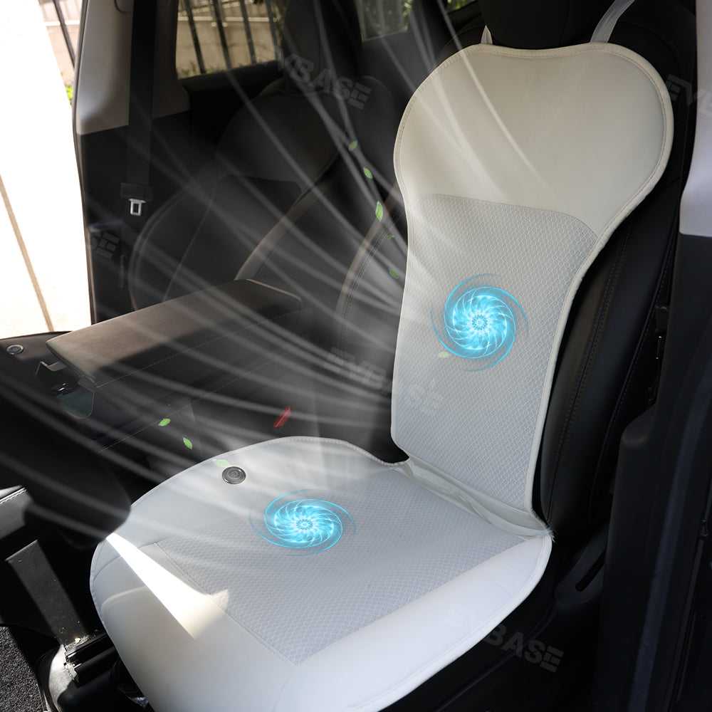 Tesla Model Y 3 Cooling Seat Cover Breathable Ventilated Seat Cushion Protector