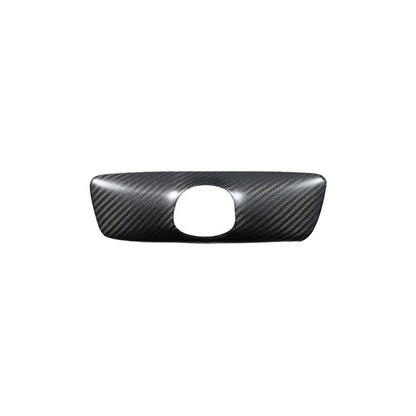 Tesla Interior Rearview Mirror Cover Model 3 Y Real Carbon Fiber Rearview Mirror Backside Overlay