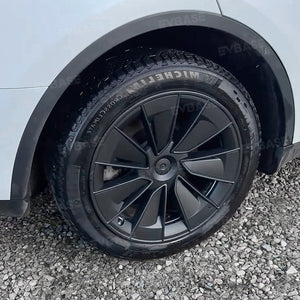 Tesla Model Y 19" Gemini Wheel Covers Hubcaps Inspired By Model 3 Performance Wheel Caps Rim Protector 4PCS