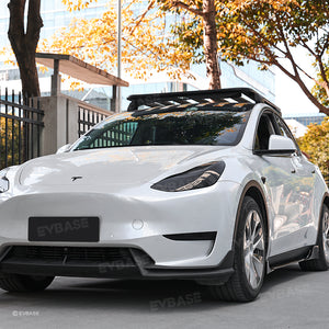 Tesla Model Y 3 Side Skirts Splitter Lip ABS Body Kit Extensions Diffuser Panel Pair F Style