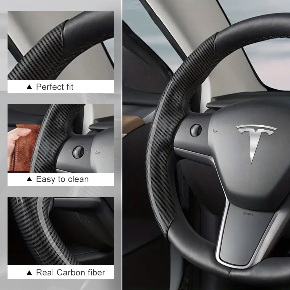 Car ABS Spoiler Carbon fiber pattern For Tesla 2024 Model 3 highland  Original High-performance Exterior Modification Accessories - AliExpress