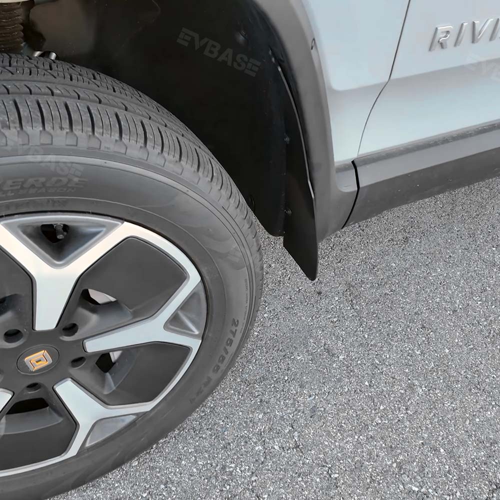 EVBASE Rivian Mud Flaps R1T R1S Splash Guards Mudguards Rivian Fenders Exterior Accessories