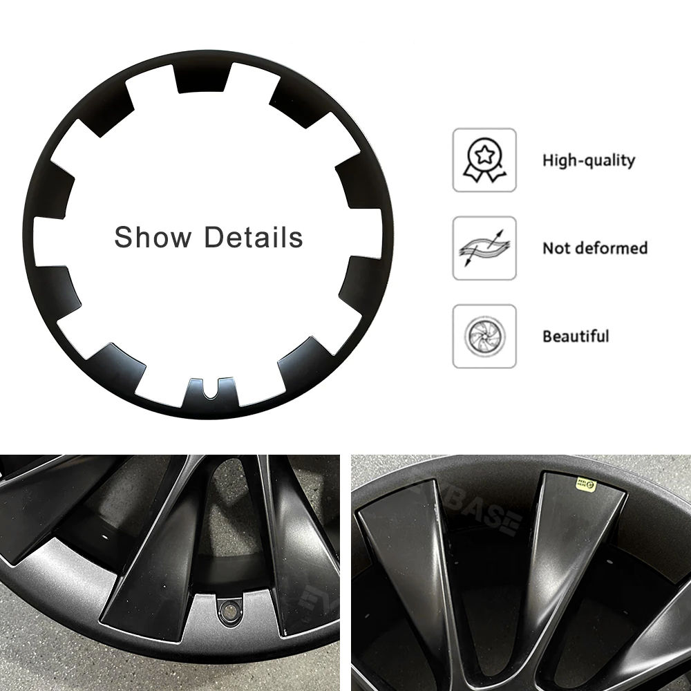 Tesla Model Y Wheel Rim Protector Rimcase 4Pcs for Tesla 20Inch Induction Wheel Rim Guard