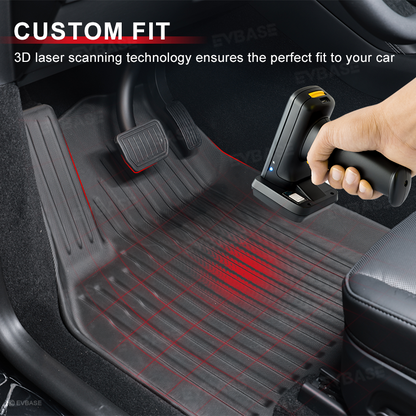 Tesla Model Y Juniper Floor Mat TPE Anti-Slip Trunk Mat Cargo Liner Back Seat Cover All Weather Protection