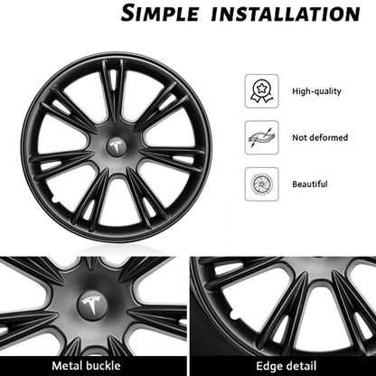 Model Y Gemini Wheel Covers 19inch Tesla Wheel Covers Model Y 4pcs EVBASE