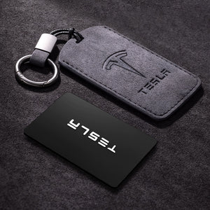 For Tesla Model 3 Key Card Holder Accessories Key Chain for Tesla