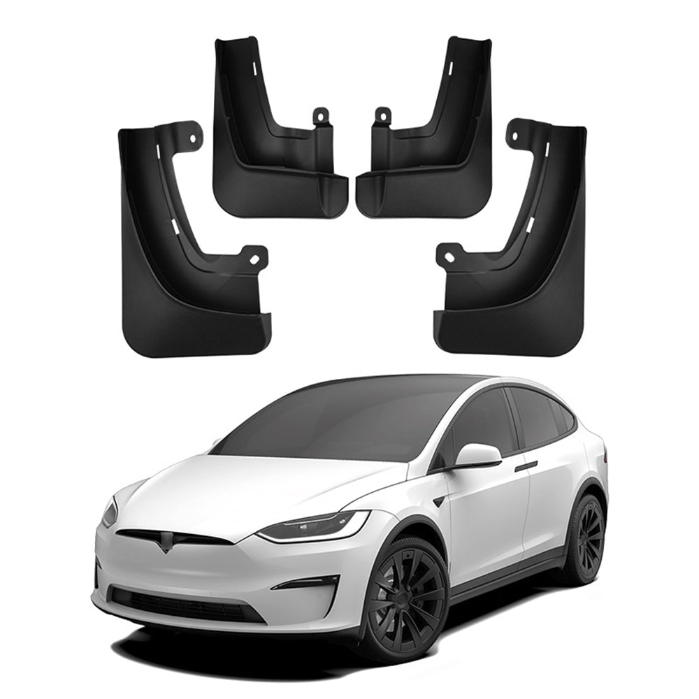 Tesla Mud Flaps Model Y Model 3 Model X Model S Mud Flaps Model 3 Highland Splash Guards 4PCS OEM Style No Drilling