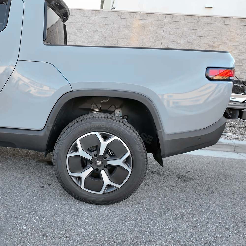 EVBASE Rivian Mud Flaps R1T R1S Splash Guards Mudguards Rivian Fenders Exterior Accessories