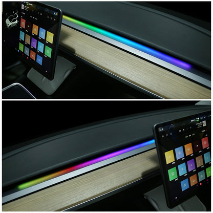 EVBASE Model 3 Y Dashboard Streamer Ambient Light