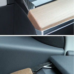 Tesla Model Y 3 Carbon Fiber Interior Accessories Dashboard Side Cover