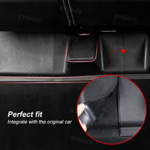 Cybertruck Rear Under Seat Protector TPE Protective Cover Guard Panel Tesla Accessories 2PCS